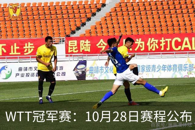 WTT冠军赛：10月28日赛程公布！国乒五大核心首秀，王曼昱等人亮相